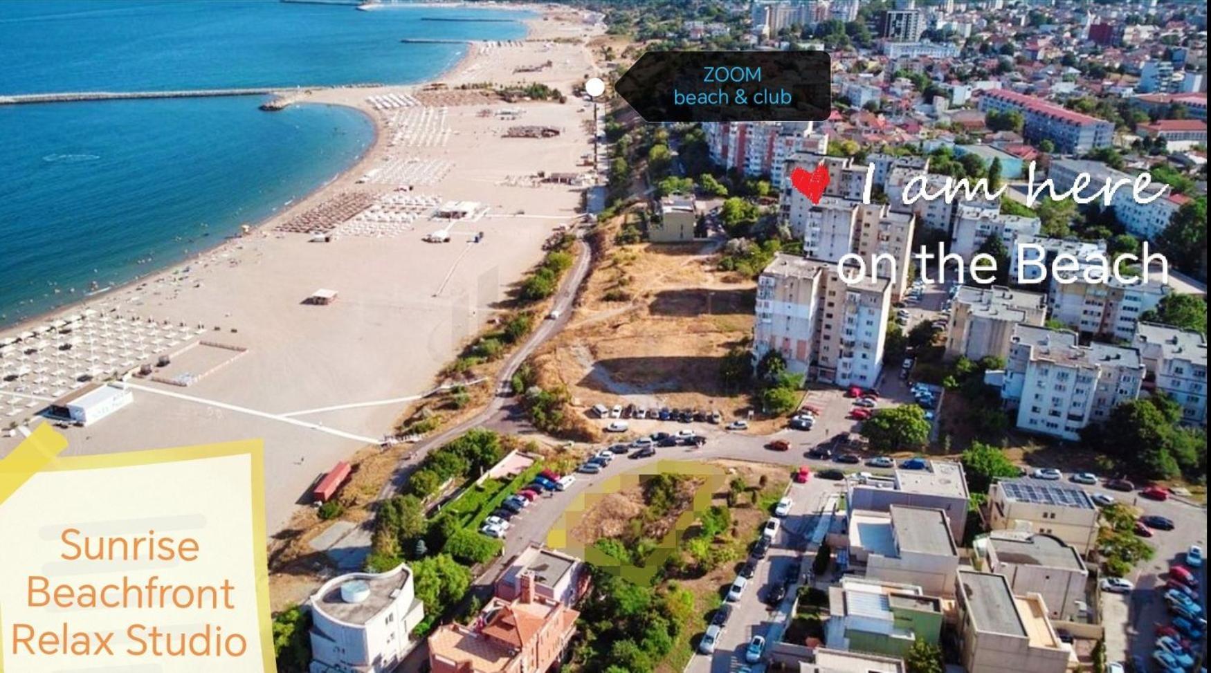 Sunrise Beachfront Relax Residence Констанца Экстерьер фото